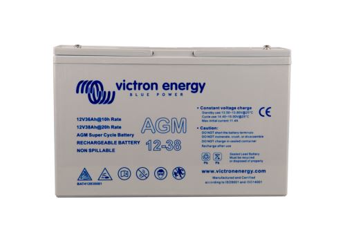 Solární baterie Victron Energy AGM Super Cycle 38Ah