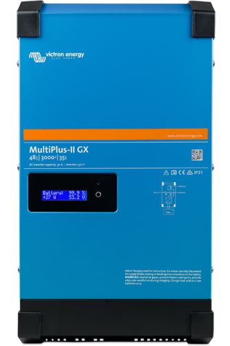 Měnič/nabíječ Victron Energy MultiPlus-II GX 48V/3000VA/35A-32A