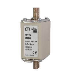 Nožová pojistka DC M00 gBat 80A/80V DC