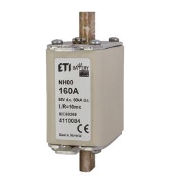 Nožová pojistka DC M00 gBat 160A/80V DC