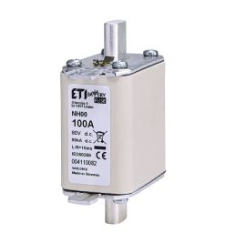 Nožová pojistka DC M00 gBat 100A/80V DC