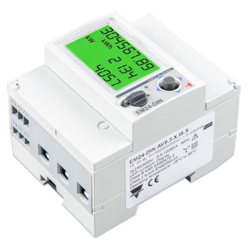 Energy meter EM24 - 3f max 65A/f