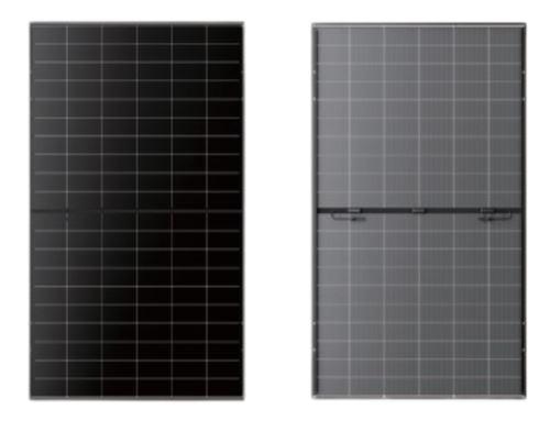 Solární panel LONGI 530 Wp Hi-MO X10 Guardian LR7-60HVD-T-530M celočerný - transparent design